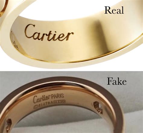 how to spot a fake cartier ring|cartier ring scam.